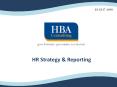 HR Strategy & Reporting PowerPoint PPT Presentation