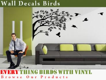 Wall Decals Birds