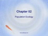 Population Ecology