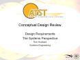 Conceptual Design Review PowerPoint PPT Presentation