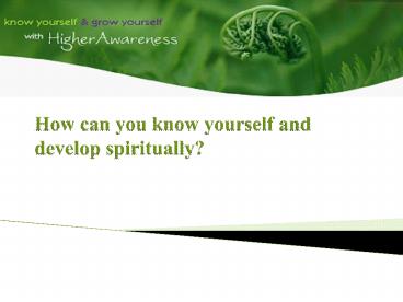 How to Become More Spiritual