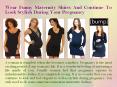Funny Maternity Stylish T-Shirts PowerPoint PPT Presentation