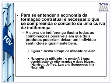 Para se entender a economia da forma