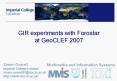 GIR experiments with Forostar at GeoCLEF 2007 PowerPoint PPT Presentation