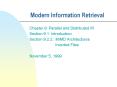 Modern Information Retrieval PowerPoint PPT Presentation