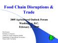 Food Chain Disruptions PowerPoint PPT Presentation
