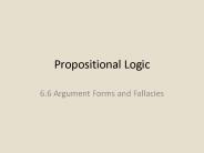 Propositional Logic