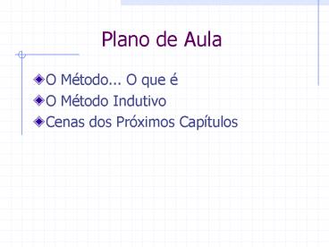 Plano de Aula