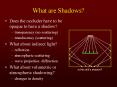 What are Shadows? PowerPoint PPT Presentation
