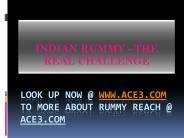 INDIAN RUMMY - THE REAL CHALLENGE