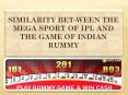 SIMILARITY BET-WEEN THE MEGA SPORT OF IPL AND THE GAME OF INDIAN RUMMY PowerPoint PPT Presentation