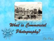 What is Commercial Photography?