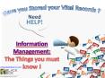 Information Management: Have You Stored Your Vital Records or Documents ? (1) PowerPoint PPT Presentation