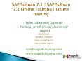 SAP Solman 7.1  SAP Solman 7.2 Online Training  Online training PowerPoint PPT Presentation