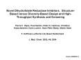 Novel Dihydrofolate Reductase Inhibitors. Structure-Based versus Diversity-Based Design and High-Throughput Synthesis and Screening PowerPoint PPT Presentation