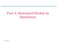 Part 4: Statistical Models in Simulation PowerPoint PPT Presentation