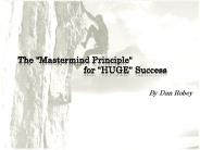 The Mastermind Principle for HUGE Success