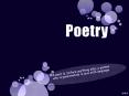 Poetry PowerPoint PPT Presentation