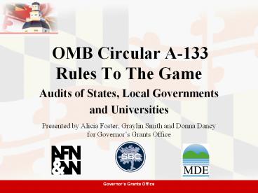 OMB Circular A-133 Rules To The Game