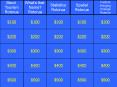 Blank Jeopardy PowerPoint PPT Presentation