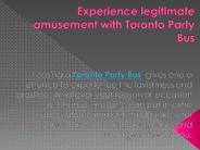 Toronto Limo-www.rajtorontolimo.ca-Toronto Party Bus