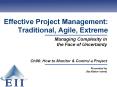 Effective Project Management: Traditional, Agile, Extreme PowerPoint PPT Presentation
