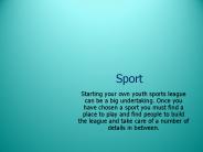 Sport