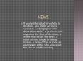 News PowerPoint PPT Presentation