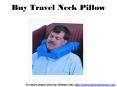 Buy travel neck pillow