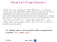 Monte Carlo Event Generators PowerPoint PPT Presentation