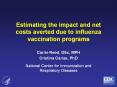 Estimating the impact and net costs averted due to influenza vaccination programs PowerPoint PPT Presentation