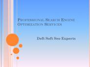 Search Engine Optimization Seo services