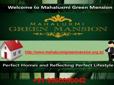 Mahaluxmi Green Mansion