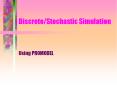 Discrete/Stochastic Simulation PowerPoint PPT Presentation