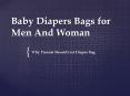 Baby diaper bags