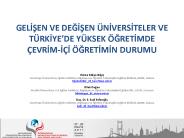 GELISEN VE DEGISEN 