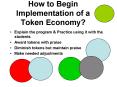 How to Begin Implementation of a Token Economy? PowerPoint PPT Presentation