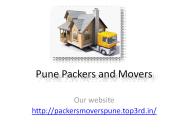 Packers and Movers Pune