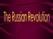 The Russian Revolution
