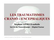 LES TRAUMATISMES CRANIO 