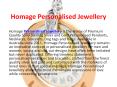 Personalised Jewellery PowerPoint PPT Presentation