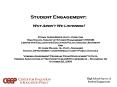 Student Engagement: Why Aren PowerPoint PPT Presentation