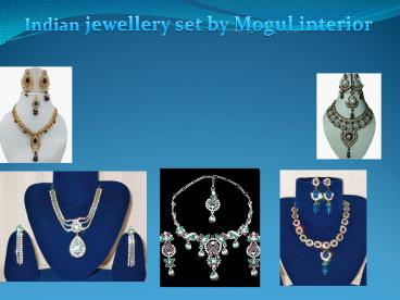 Jewellery set
