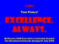 LONG Tom Peters
