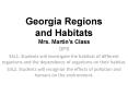 Georgia Regions and Habitats Mrs. Martin PowerPoint PPT Presentation