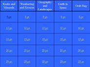 Blank Jeopardy