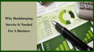 Role of Bookkeeping Service In a Business