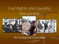 Civil Rights and Equality Movement PowerPoint PPT Presentation