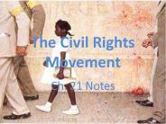 The Civil Rights Movement