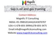 sap is oil and gas training